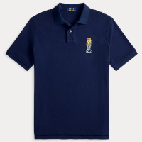 RL Polo Bear-embroidered cotton polo shirt