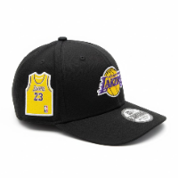Era Los Angeles Lakers NBA Patch Black 9FORTY